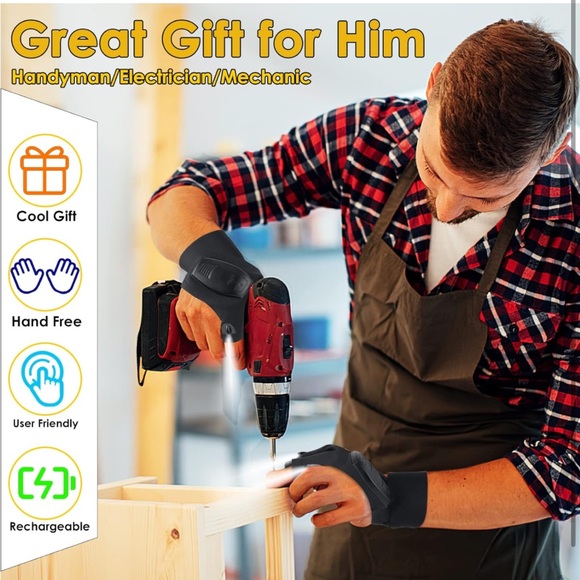 Lighted work gloves - Picture 5 of 6